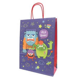 BOLSA FANTASIA 30X12X41 MONSTER